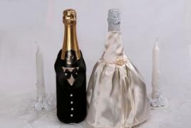 Как украсить бутылку шампанского на Новый год, свадьбу, День рождения, юбилей своими руками?