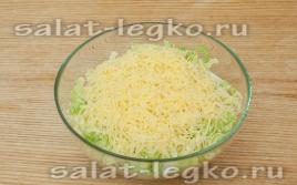 Салат из капусты белокочанной рецепты с майонезом Салат из свежей капусты с яйцами